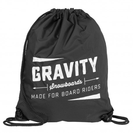 Gymsack Gravity Jeremy cinch bag black